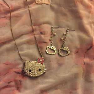Hello Kitty Jewelry Set